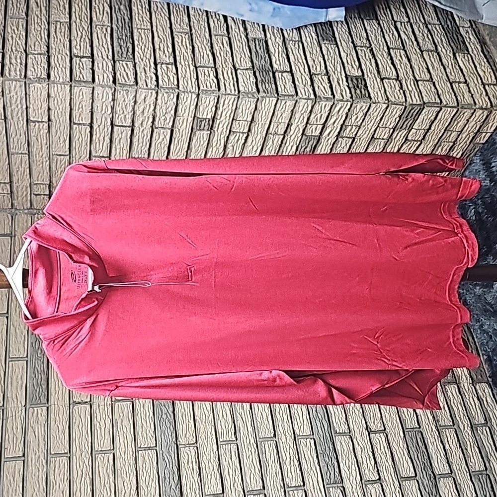 NWT Ultra Club  Mens Cool and Dry 1/4 Zip Pullover Sz 2XL